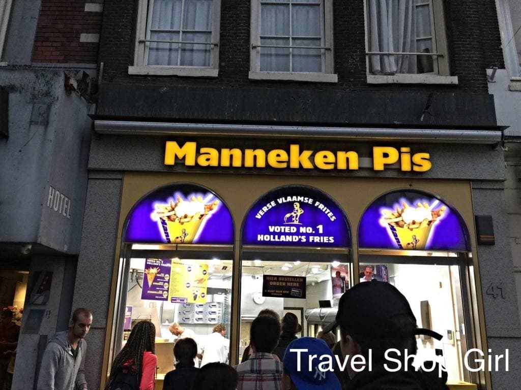 מנקן פיס - Manneken Pis Damrak
