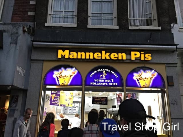 מנקן פיס - Manneken Pis Damrak